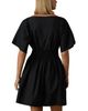 Faherty Faherty Coastal Poplin Elia Mini Smocked Dress - 3