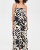 Faherty Faherty Coastal Poplin Kaua Dress Garden Sonata - 2
