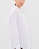 Faherty Faherty Coastal Poplin Oversized Shirt White - 4