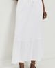 Faherty Faherty Dune Cotton Gauze Rees Skirt White - 2