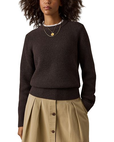 Faherty Faherty Northshore Cotton & Wool Crewneck Sweater