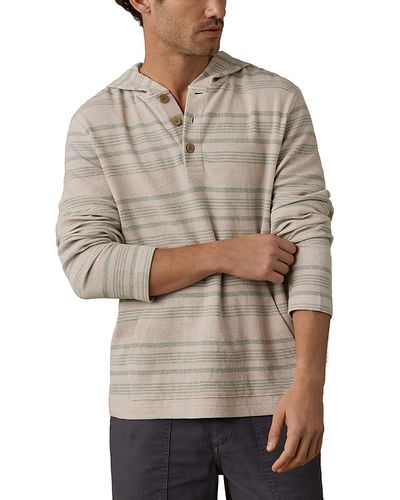 Faherty Faherty Oasis Textured Jacquard Beach Hoodie
