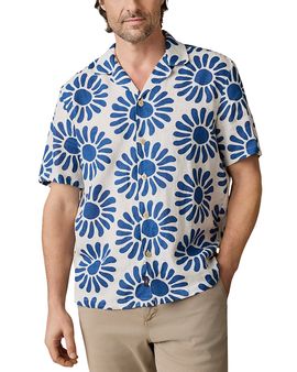 Faherty Faherty Relaxed Fit Sun Pattern Shirt