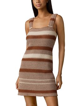 Faherty Faherty Seacoast Crochet Sleeveless Dress