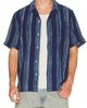 Faherty Faherty Short Sleeve Indigo Camp Shirt - 1
