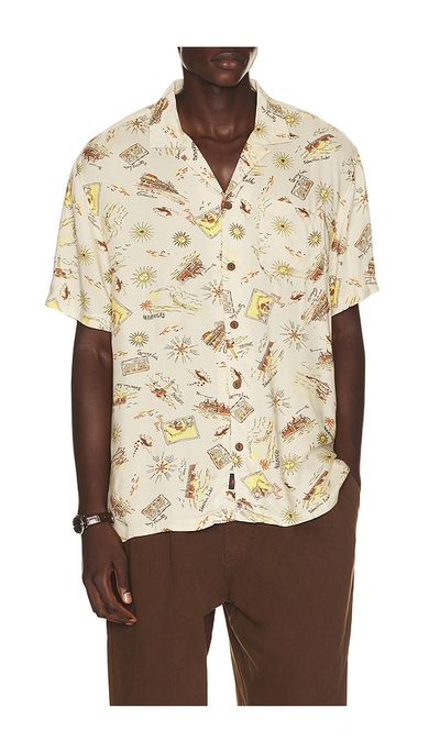 Faherty Faherty Short Sleeve Kona Camp Shirt