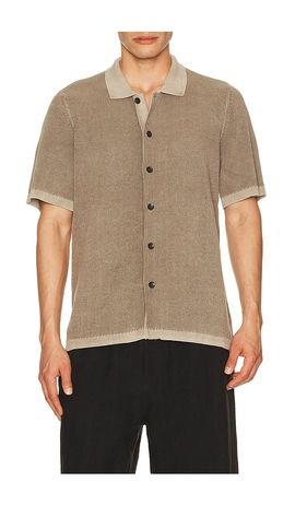 Faherty Faherty Short Sleeve Sunwashed Knitted Shirt
