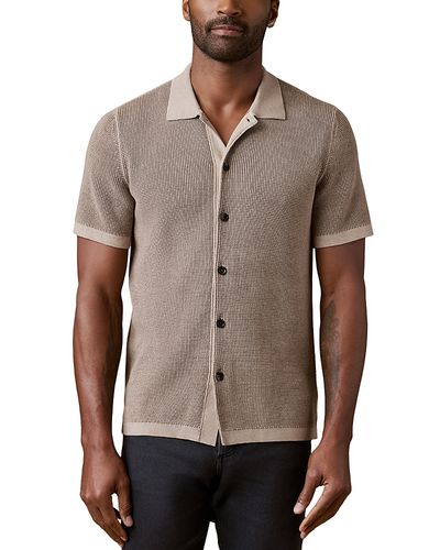 Faherty Faherty Short Sleeve Sunwashed Sweater Shirt