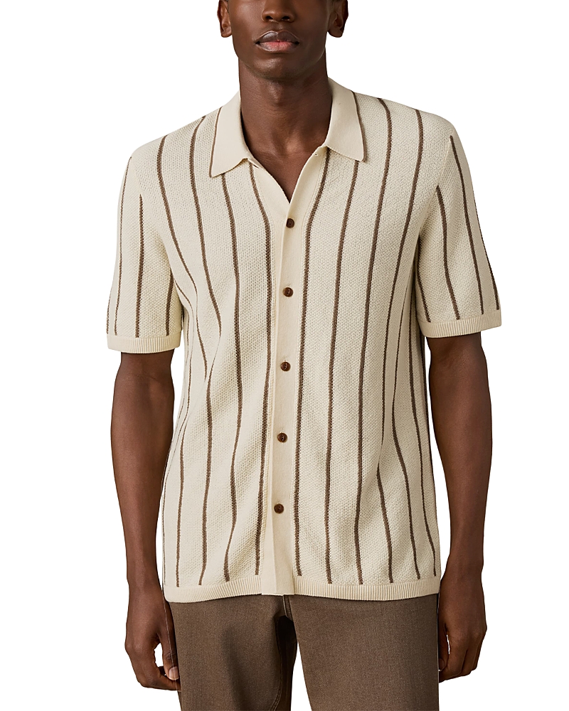 Faherty Faherty Short Sleeve Sweater Shirt