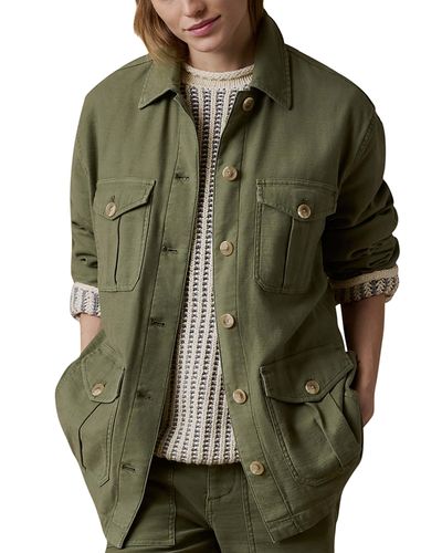 Faherty Faherty Soft Stretch Safari Jacket