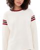 Faherty Faherty Sport Jersey Throwback Tee Antique White Varsity - 1