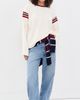 Faherty Faherty Sport Jersey Throwback Tee Antique White Varsity - 5