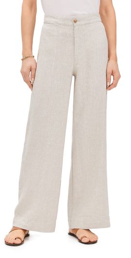 Faherty Faherty Sun Cruiser Linen Pants Flax