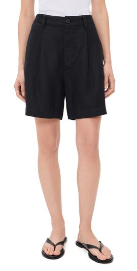 Faherty Faherty Sun Strider Pleated Shorts Black