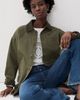 Faherty Faherty Sunwashed Canvas Barn Jacket Olive Night - 2