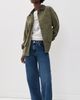Faherty Faherty Sunwashed Canvas Barn Jacket Olive Night - 6