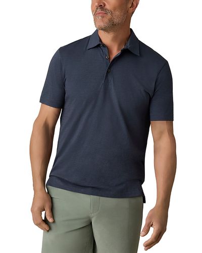 Faherty Faherty Sunwashed Cotton Polo T-Shirt