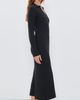 Faherty Faherty Throwback Sweater Dress Charcoal - 4