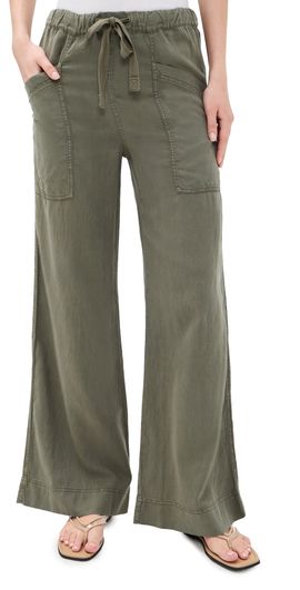 Faherty Faherty Topanga Drape Pants Thyme