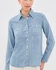 Faherty Faherty Tried & Truechambray Classic Buttondown Mid Wash - 2
