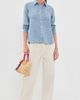 Faherty Faherty Tried & Truechambray Classic Buttondown Mid Wash - 5