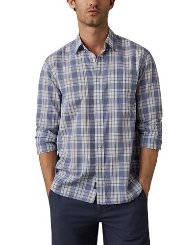 Faherty Faherty Weightless Cotton Plaid Shirt