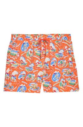 Fair Harbor Fair Harbor The Bungalow Print Swim Trunks