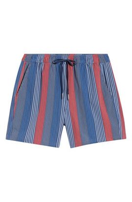 Fair Harbor Fair Harbor The Bungalow Stripe Water Repellent Swim Trunks