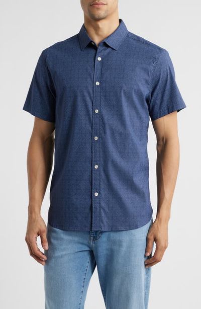 Fair Harbor Fair Harbor Windward Performance Short Sleeve Button-Up Shirt