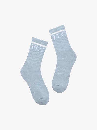 FAIRLIAR CLUB Athletic Mid-Calf Stripe Socks [BLUE]