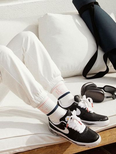 FAIRLIAR CLUB Club Stripe Crew Length Socks [WHITE]