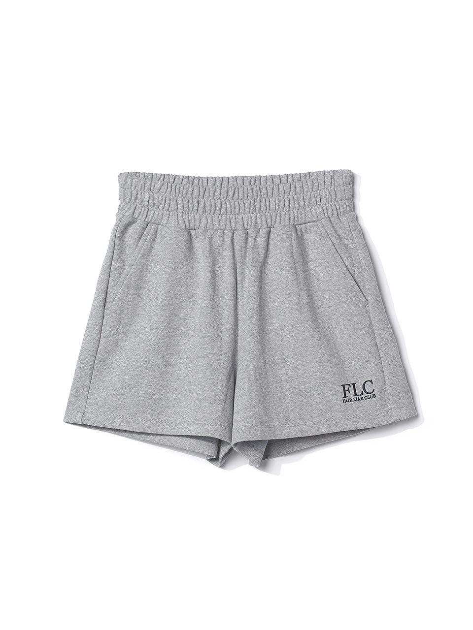 FAIRLIAR CLUB Premium Activewear Luxurious Sweatshorts [GRAY]