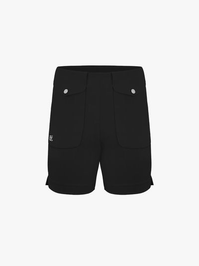 FAIRLIAR GOLF 5-inch Slim Fit Water-Repellent Shorts [Black]