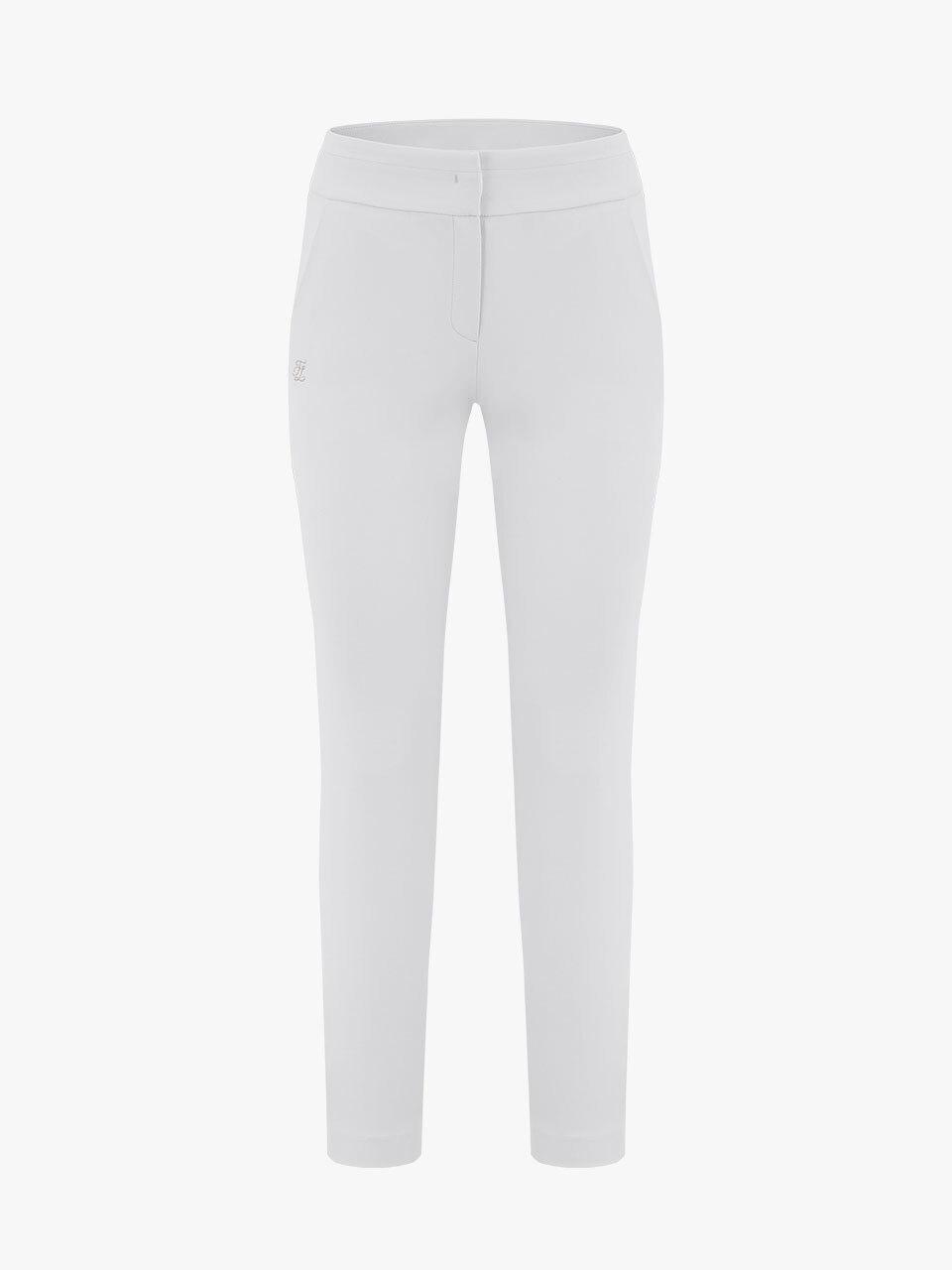 FAIRLIAR GOLF Back Point Elastic Band Straight Pants [Gray]