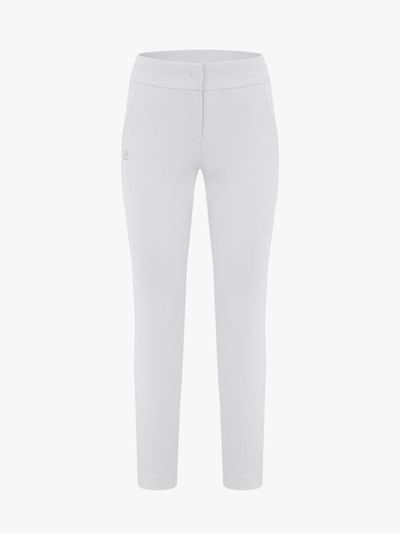 FAIRLIAR GOLF Back Point Elastic Band Straight Pants [Gray]