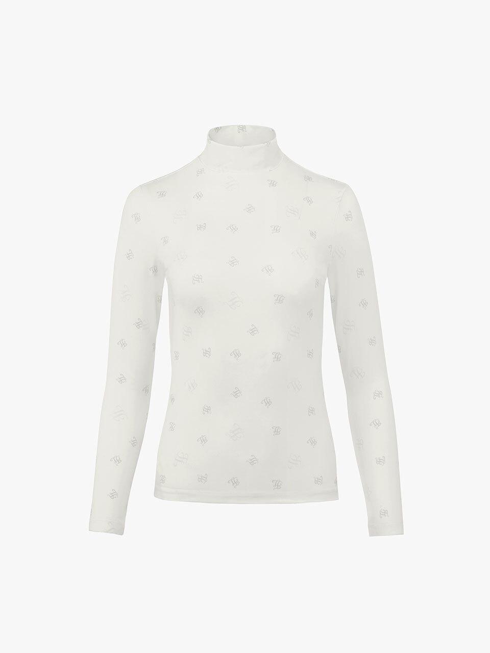 FAIRLIAR GOLF Logo Turtleneck T-shirt Golf [Ivory]
