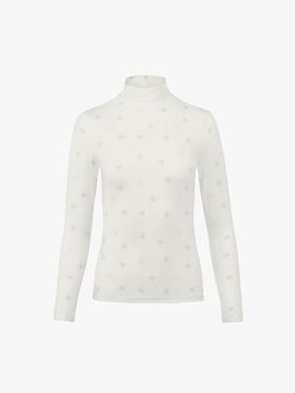 FAIRLIAR GOLF Logo Turtleneck T-shirt Golf [Ivory]