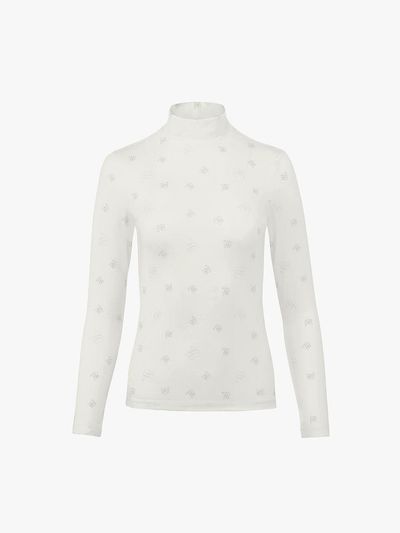 FAIRLIAR GOLF Logo Turtleneck T-shirt Golf [Ivory]