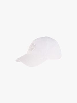 FAIRLIAR GOLF Tweed Beaded Patch Cap [WHITE]