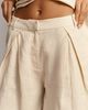 Faithfull 100% Linen Sofia Trousers Pants - 3