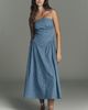 Faithfull Benetta Strapless A-Line Midi Dress - 1