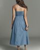 Faithfull Benetta Strapless A-Line Midi Dress - 4