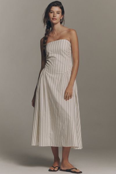Faithfull Benetta Strapless Midi Dress