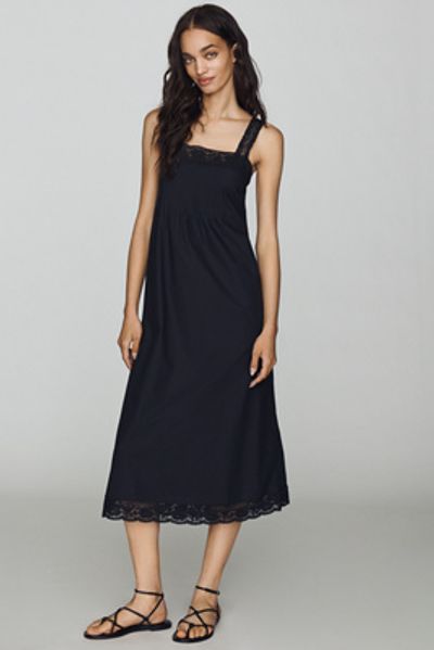 Faithfull Cristina 100% Cotton Midi Dress