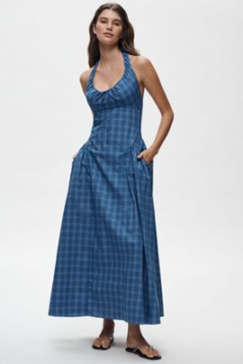 Faithfull Del Ros Cotton Midi Dress