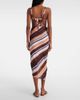 Faithfull Faithfull Abaya striped beach cover-up - 3