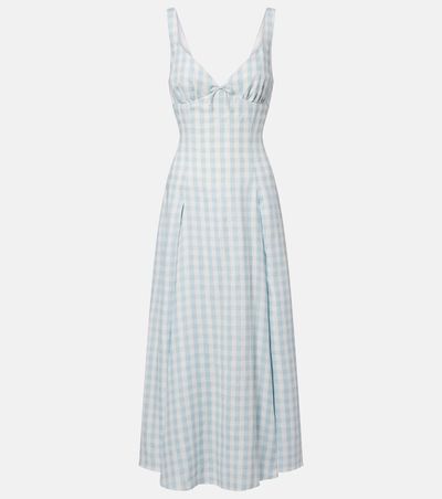 Faithfull Faithfull Adalee gingham midi dress