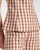 Faithfull Faithfull Ana gingham linen top - 4