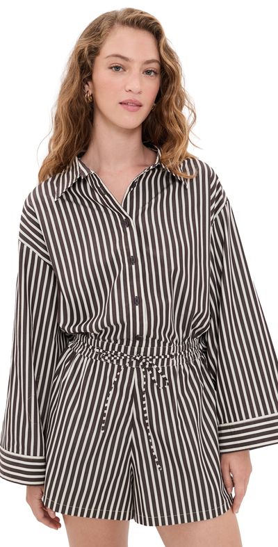 FAITHFULL FAITHFULL Belas Romper Rita Stripe Port