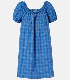 blue dresses bridesmaid Wedtrend Women Bridesmaids Dusty Blue A Line Off the Shoulder Long Ruched  Chiffon Bridesmaid Dress with Slit – WEDTREND main image 0